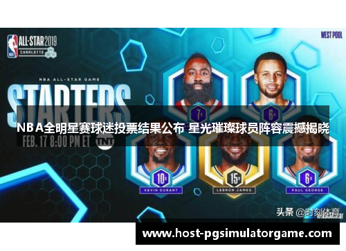 NBA全明星赛球迷投票结果公布 星光璀璨球员阵容震撼揭晓